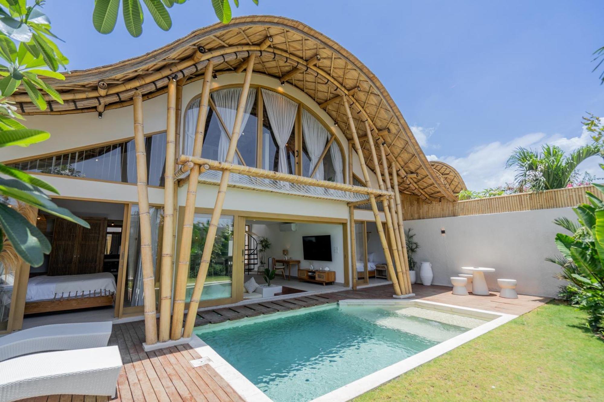Villa Sunset Bamboo - 3Br Villa In Kerobokan Exterior photo